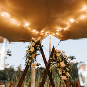 Photo d'un mariage à La Réunion – Décoration florale