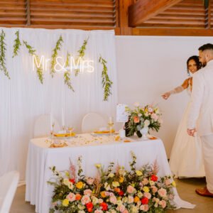 Photo d'un mariage à La Réunion – Table d'honneur