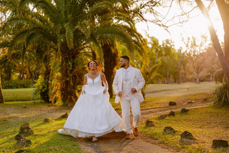 Photo d'un mariage à La Réunion – couple