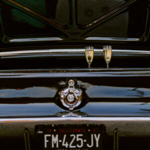 Photo d'un mariage à La Réunion – Ford Mustang
