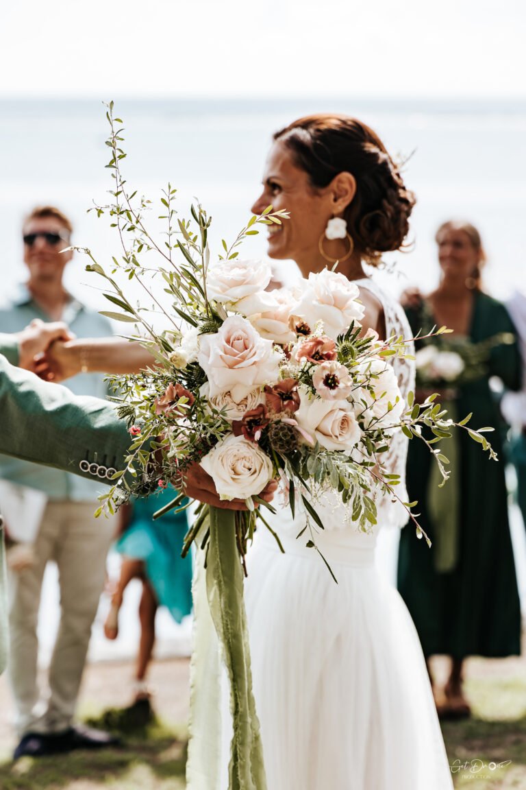 Photo d'un mariage à La Réunion – Décoration florale