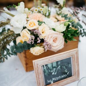 Photo d'un mariage à La Réunion – Nom de table