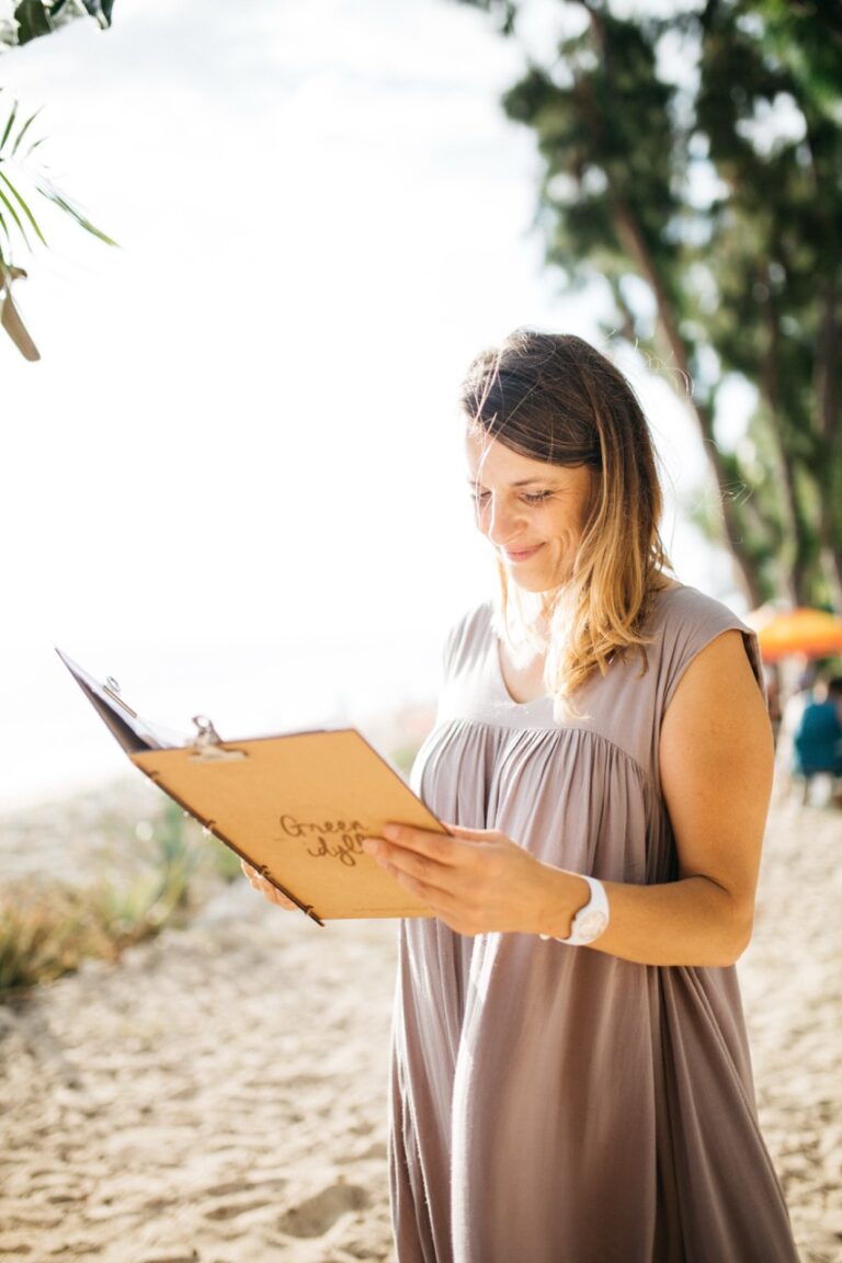 Photo d'une cérémonie laïque à La Réunion