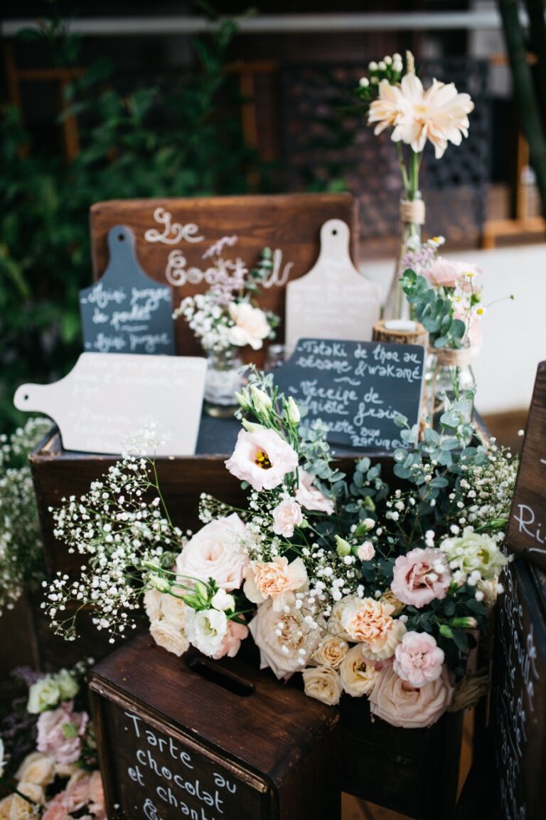 Photo d'un mariage à La Réunion – Menu