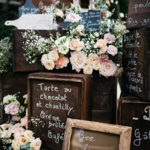 Photo d'un mariage à La Réunion – Menu