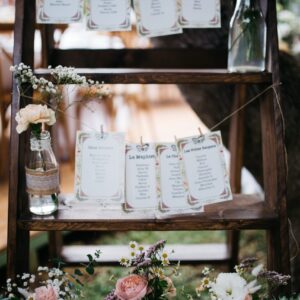 Photo d'un mariage à La Réunion – Plan de tables