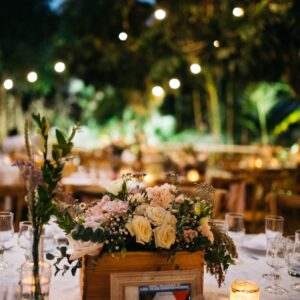 Photo d'un mariage à La Réunion – Centre de table