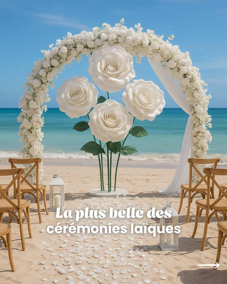 Fleurs géantes Pink Rose