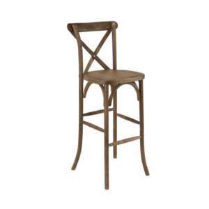 Chaises crossback hautes