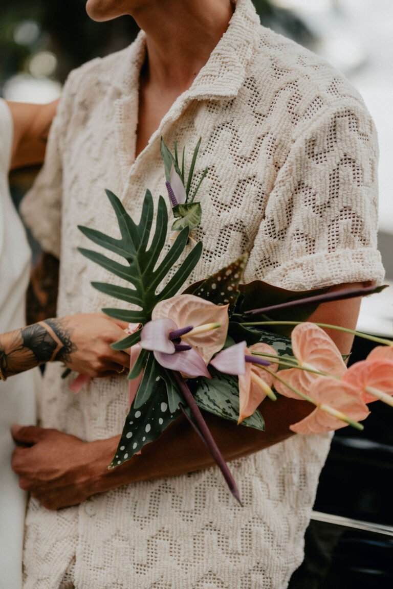 Photo d'un mariage à La Réunion – Décoration florale