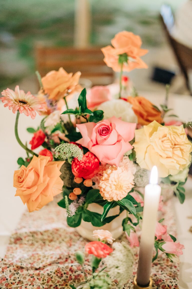 Photo d'un mariage à La Réunion – Centre de table