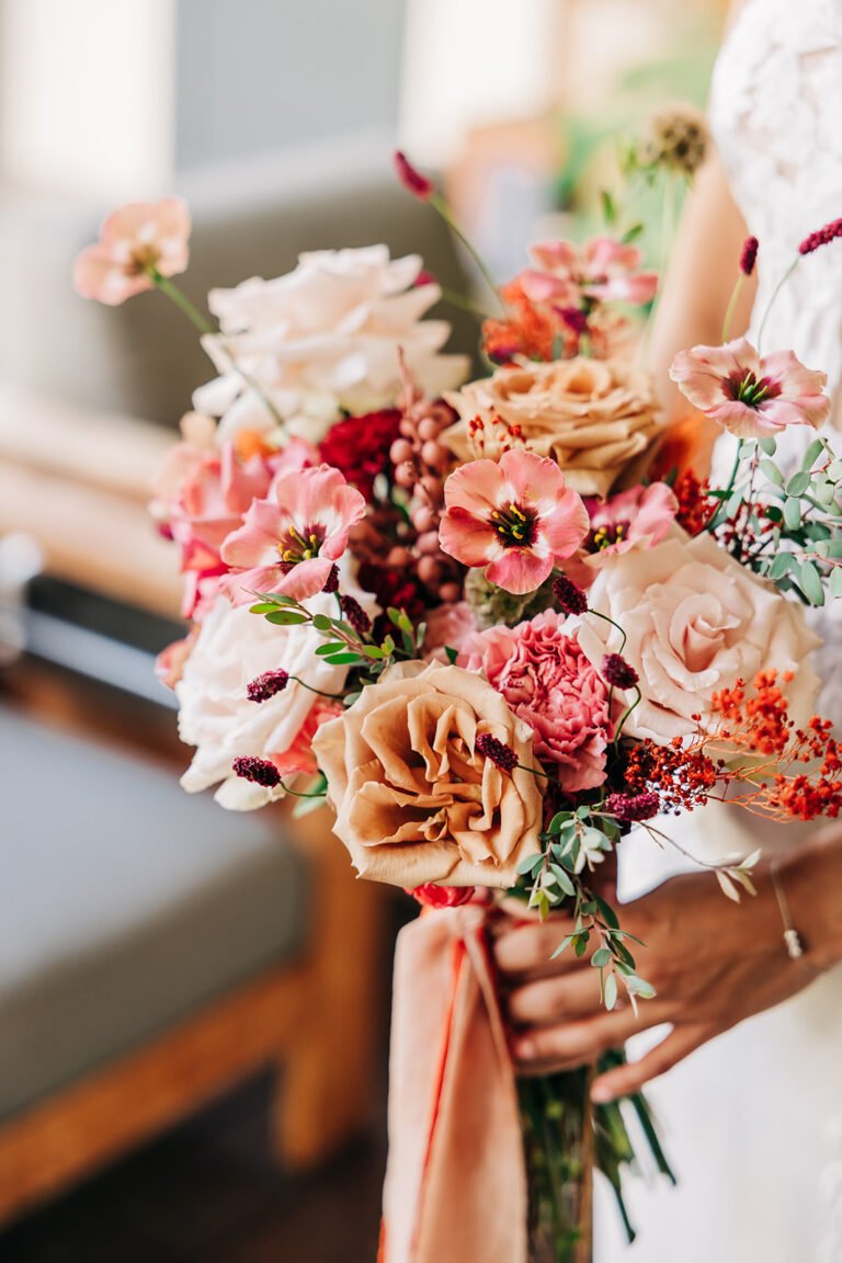 Photo d'un mariage à La Réunion – Bouquet de la mariée