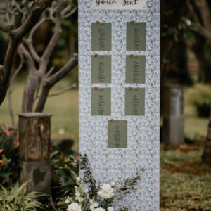 Plan de tables – Décoration florale