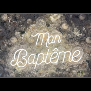 Néon MON BAPTÊME