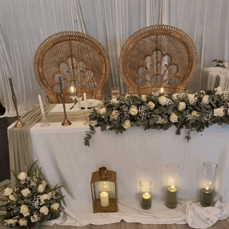 Photo d'un mariage à La Réunion – Décoration florale