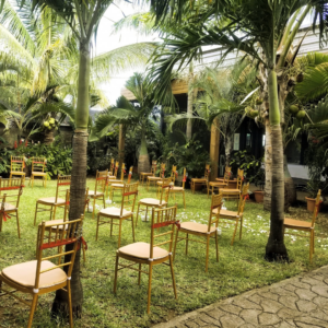 Photo d'une cérémonie laïque à La Réunion