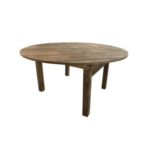 Tables bois rondes