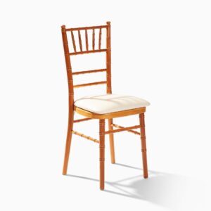 Chaises chiavari bois cérusés