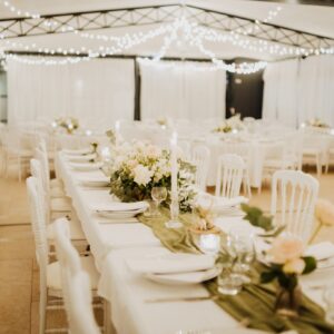 Photo d'un mariage à La Réunion – Guirlandes lumineuses