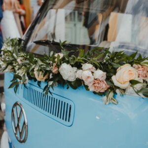 Photo d'un mariage à La Réunion – COMBI VW