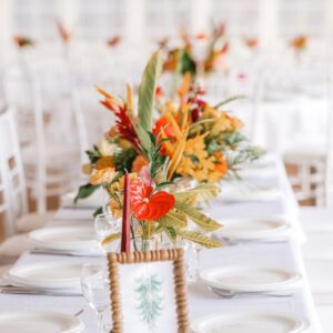 Photo d'un mariage à La Réunion – Décoration florale