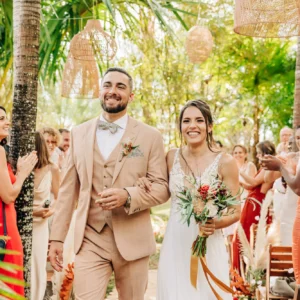 Photo d'une cérémonie laïque à La Réunion